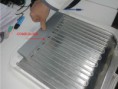 Comb guide for evaporator
